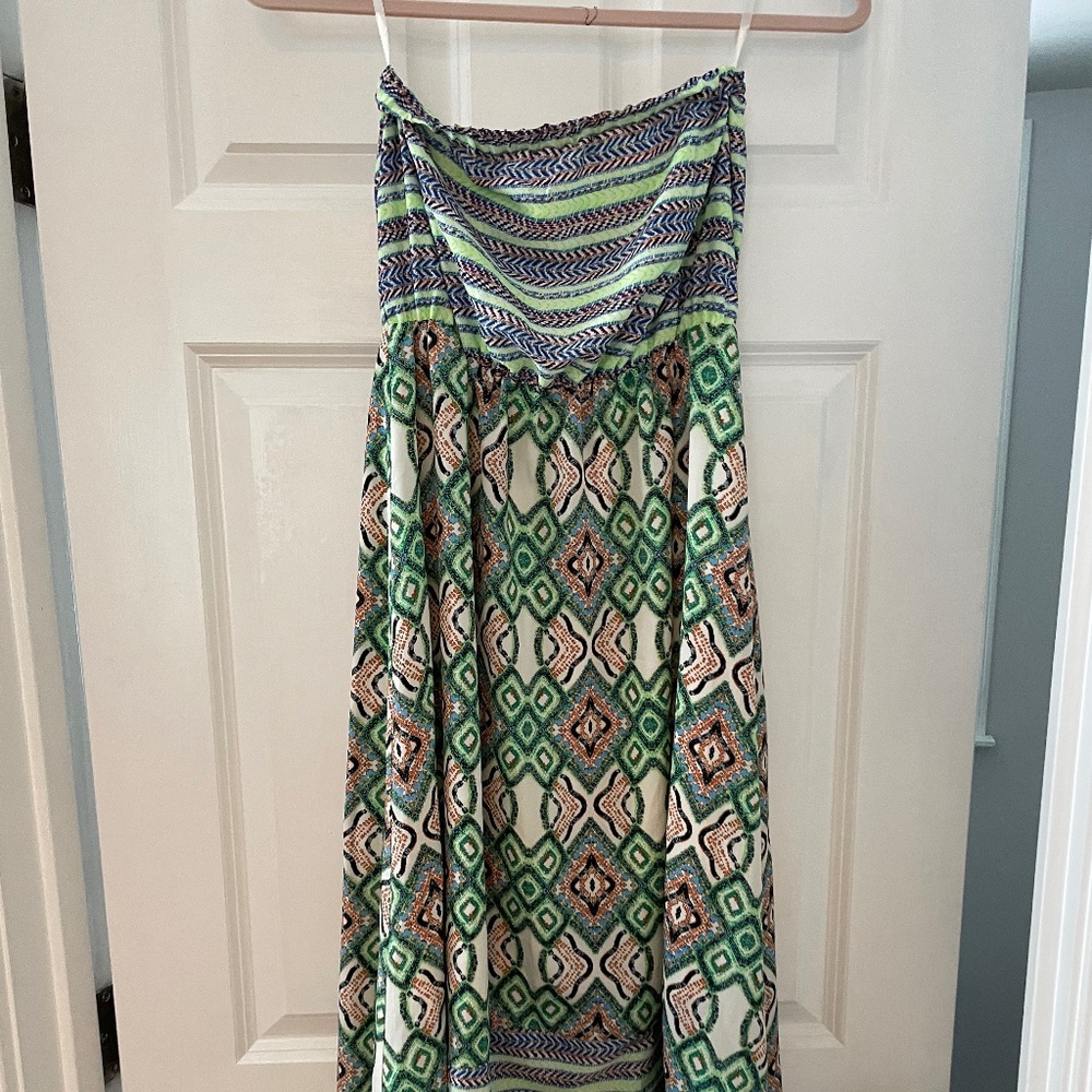 Collective concepts multi print dress